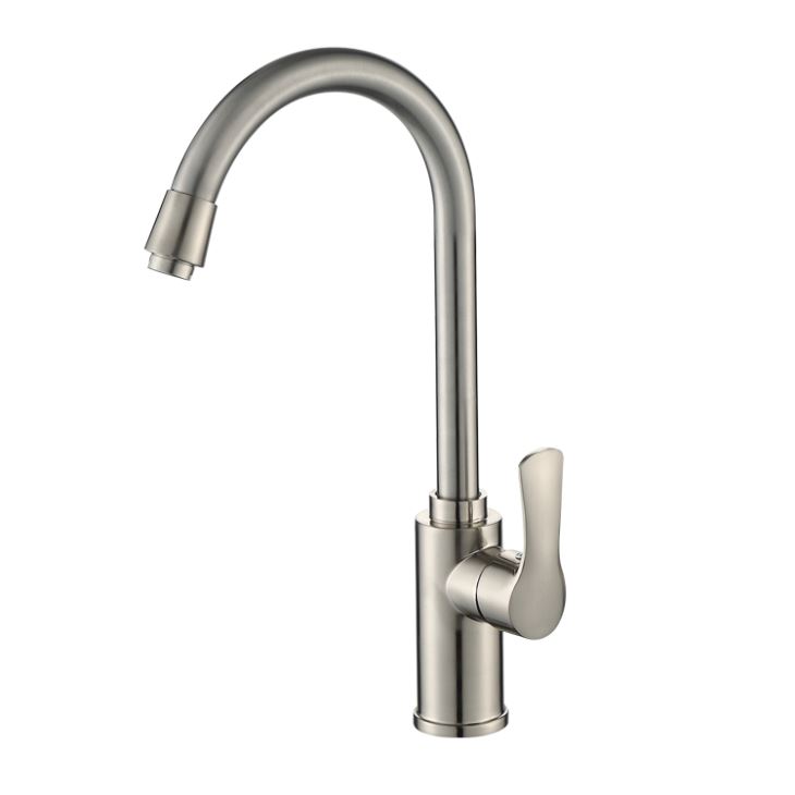 Kitchen faucet anti-calcification system and anti-backflow system